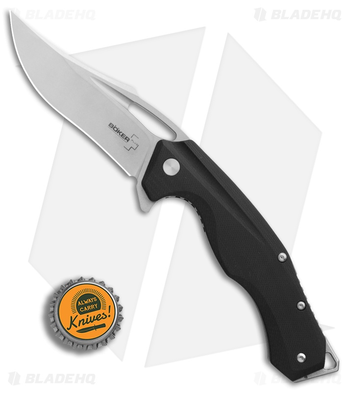 Boker Plus Masada Liner Lock Knife Black G-10 (3.7" Satin) 01BO762
