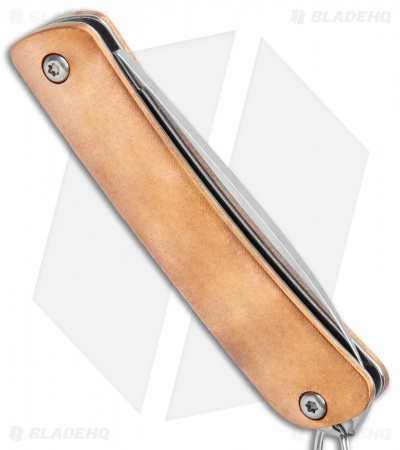 Boker Plus Mini Tech Tool 1 Slip Joint Knife Copper (2" Polish)