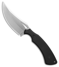 Boker Plus Tavros Fixed Blade Knife Black G-10 (2.8" Stonewash) 02BP0007