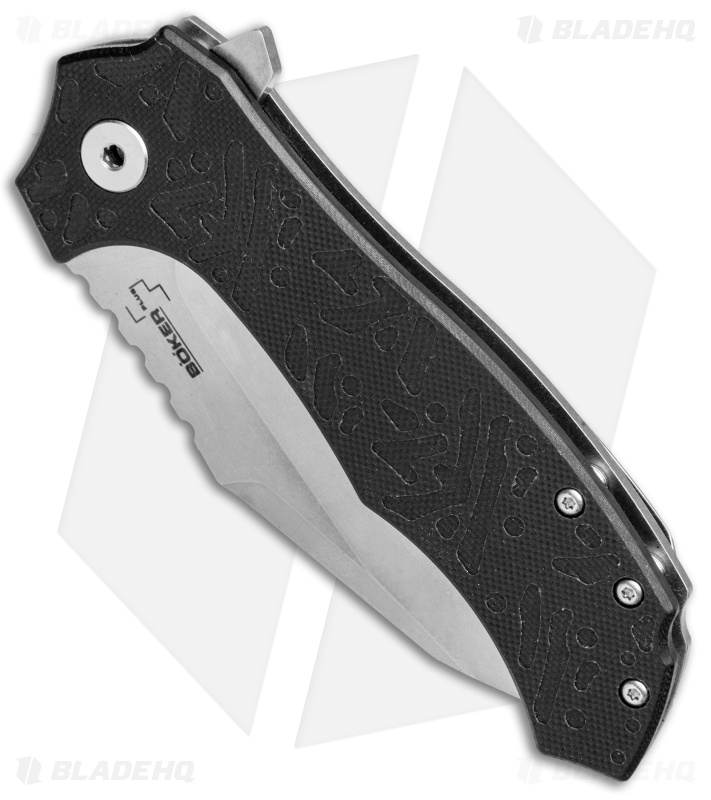 Boker Plus CFM-A1 Frame Lock Knife Black G-10 (3.5
