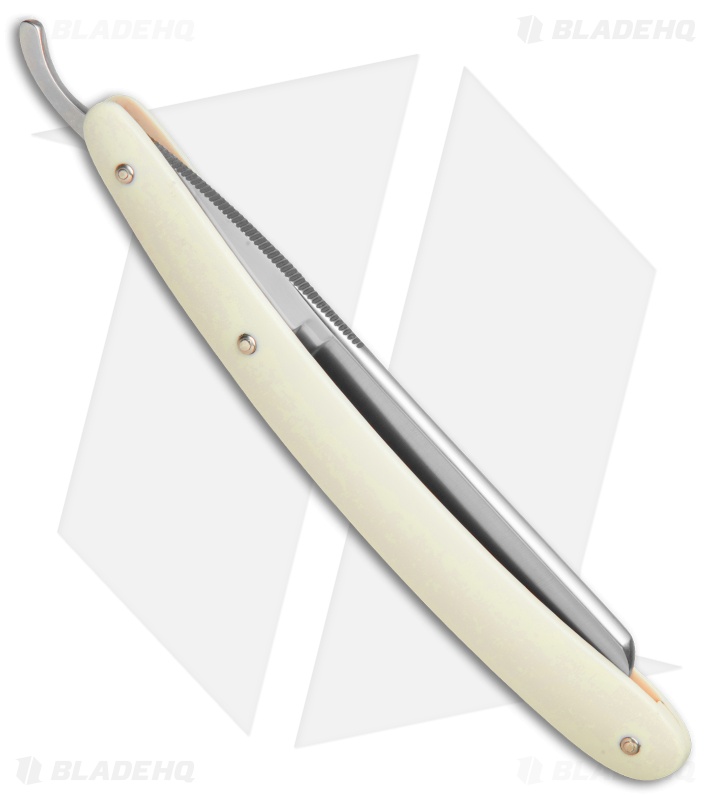 Boker Tree Edelweiss Spanish Point Razor Elforyn Ivory (5.6" Carbon) 140720