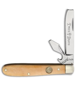Boker Razor Jack Slip Joint Knife 3" Orange Bone (BO110715)