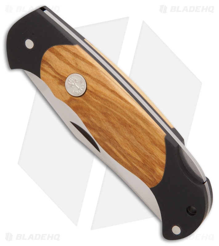 Boker Scout Lightweight Lockback Knife Olive Wood (3.1" Satin) 112095