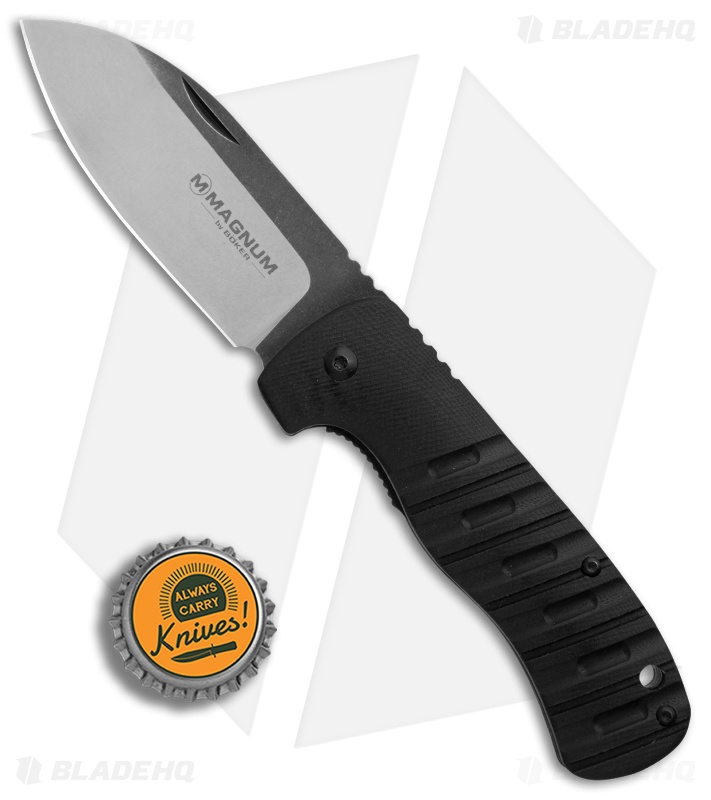 Boker Two Handed Fat Jack Liner Lock Knife Black G-10 (3.3" Two-Tone) 01RY843