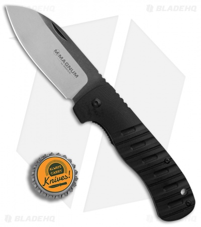 Boker Two Handed Fat Jack Liner Lock Knife Black G-10 (3.3" Two-Tone) 01RY843