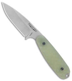 Bradford Knives Guardian3.5 Fixed Blade Ghost G-10 (3.75" Sabre Stonewash)