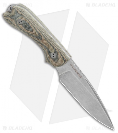 Bradford Knives Guardian3 Fixed Blade 3D Camo Micarta (False Edge/AEB-L/SW)