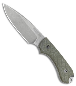 Bradford Knives Guardian3 Fixed Blade OG Green G-10 (3.5" False Edge AEB-L SW)