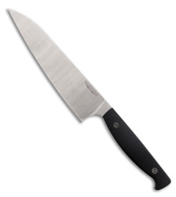 Bradford Knives 8&quot; Chef Kitchen Knife - Black G-10 | 171483