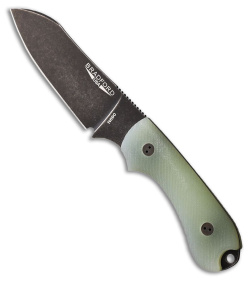 Bradford Knives Guardian 3 Sheepsfoot Knife 3D Jade G-10 (3.5" Nimbus N690)