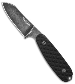 Bradford Knives Guardian3.5 Knife Textured Black G-10 (Sheepsfoot/M390/Nimbus)