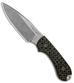 Bradford Knives Guardian3 Knife OD Green/Black G-10 (3.5" False Edge/N690/SW)