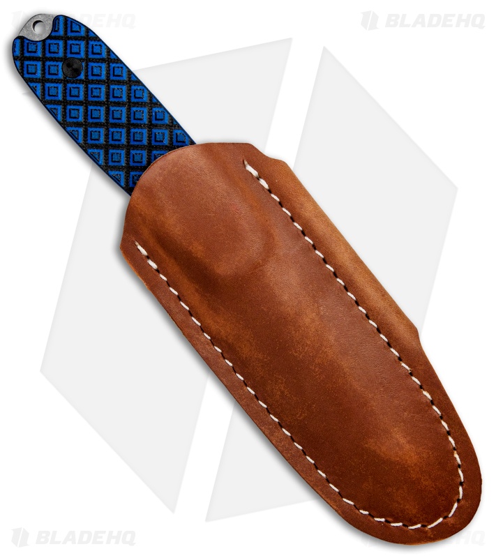 Bradford Knives Guardian3.5 Fixed Blade Blue/Black G-10 (3.75" Sabre/N690/SW)