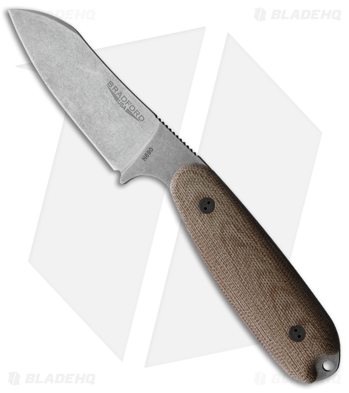 Bradford Guardian 3.5 Sheepsfoot Tan Micarta N690 - Blade HQ