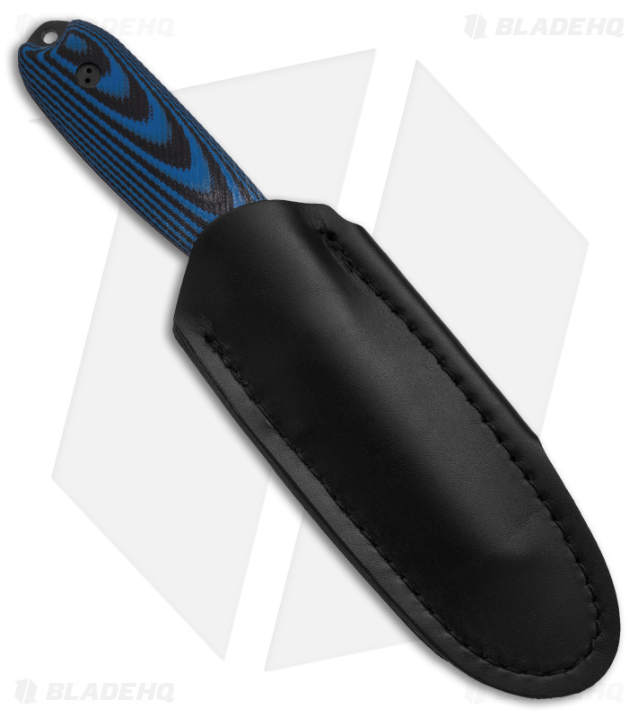 Bradford Knives Guardian3.5 Knife 3D Black/Blue G-10 (Sheepsfoot/M390/Black)