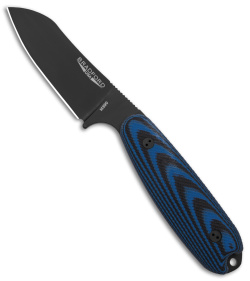 Bradford Knives Guardian3.5 Knife 3D Black/Blue G-10 (Sheepsfoot/M390/Black)