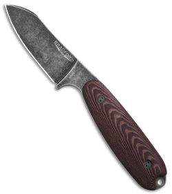 Bradford Knives Guardian3.5 Knife 3D Chocolate/Red Richlite (Sheepsfoot/Nimbus)