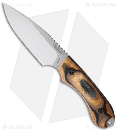 Bradford Knives Guardian4 Fixed Blade Knife 3D G-Wood (Sabre/N690/Stonewash)