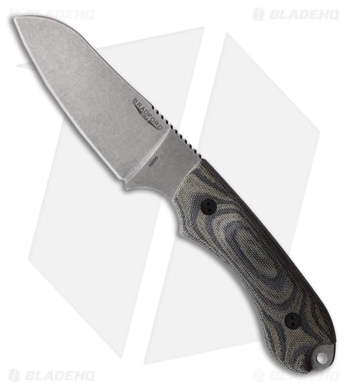 Bittering Thorns プロモ RF LGS445 未使用 FaB Bradford Guardian 4 Sheepsfoot Camo Micarta SW N690 Blade HQ