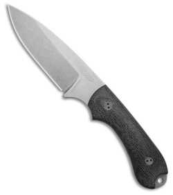 Bradford Knives Guardian 3.2 Knife Black Micarta (3.9" Stonewash)