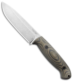 Bradford Knives Guardian5.5 Fixed Blade 3D Camo Micarta (5" SW N690)