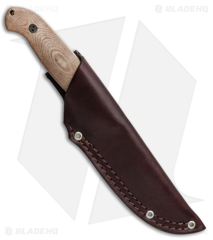 Bradford Knives Guardian5.5 Fixed Blade 3D Natural Micarta (5" SW N690)
