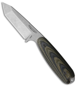 Bradford Knives Guardian3.5T Tanto Fixed Blade 3D Camo Micarta (Stonewash N690) 