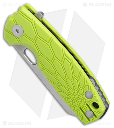 Brighten Blades Baby Core Mini Liner Lock Knife Lime Green FRN (2.35" Stonewash)