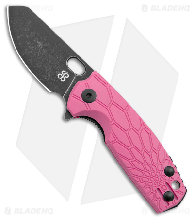 Brighten Blades Baby Core Mini Liner Lock Knife Pink FRN (2.35" Black SW)