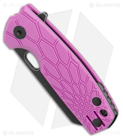 Brighten Blades Baby Core Mini Liner Lock Knife Purple FRN (2.35" Black SW)