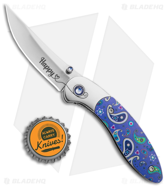 Brighten Blades HAPPY - Liner Lock Knife | Aluminum | Blade HQ