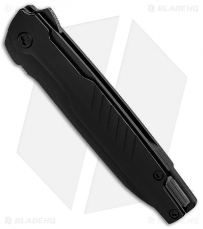 Brous Blades Icon Liner Lock Flipper Knife Blackout (3.25" Black)