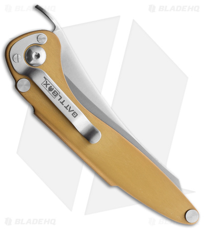 Brous Blades Minikami Limited Edition Knife Satin Copper (2.75" Satin D2)