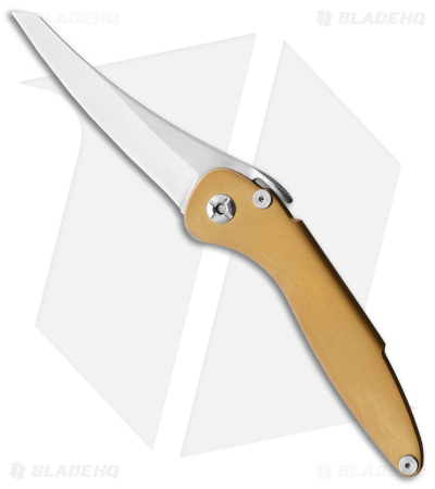 Brous Blades Minikami Limited Edition Knife Satin Copper (2.75" Satin D2)