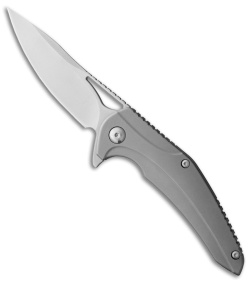 Brous Blades XR-1 Frame Lock Knife BB Titanium (3.5" Satin D2)