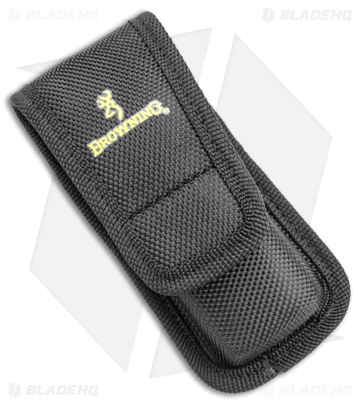 Browning Speedload All Season Drop Point Liner Lock Knife Pakkawood (3" Black)
