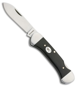 Browning Vintage Whitetail Slip Joint Knife Black Wood (2.5" Satin)