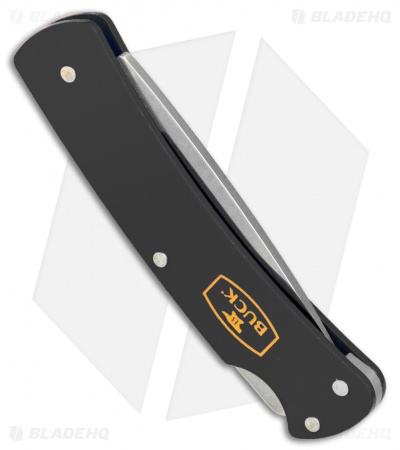 Buck Alumni Lockback Knife Black Al (1.8" Stonewash) 0524BKS