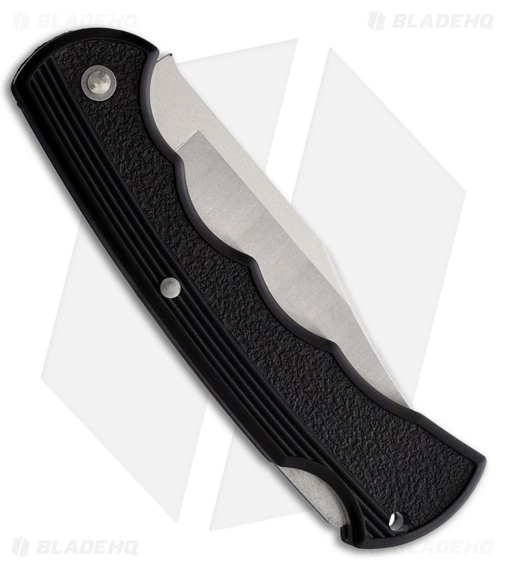 Buck Bucklite Nail Nick Lockback Knife Black Polymer (3.25" Satin/Stonewash)
