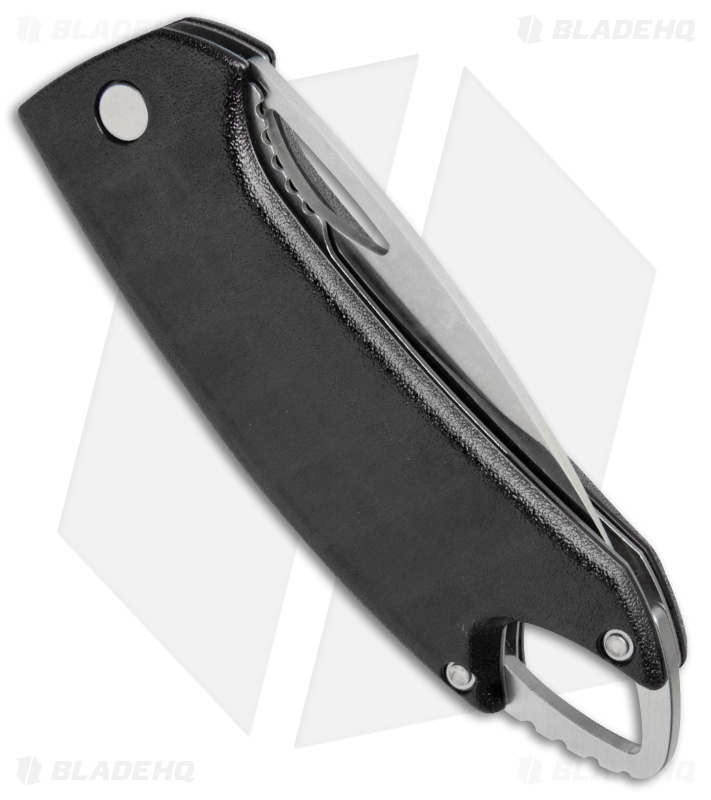 Buck Lumina LED Liner Lock Knife Smoke (3" Satin Serr)