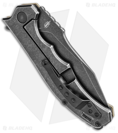 Buck N Bear EDC Diesel Frame Lock Knife CF/OD Green G-10 (4" Black SW)