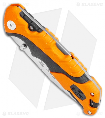 Buck Pursuit Large Lockback Knife Orange GFN (3.625" S35VN) 0659ORS-B