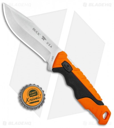 Buck Pursuit Pro Small 3.75" Fixed Blade Knife - S35VN / Orange