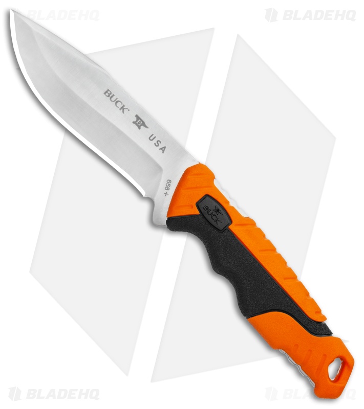 Buck Pursuit Pro Small 3.75" Fixed Blade Knife - S35VN / Orange