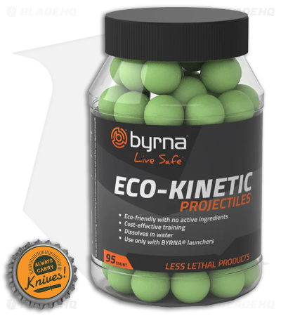 Byrna Technologies Eco-Kinetic Projectiles Green (95 Count)