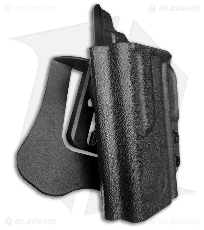 Byrna Technologies Kydex Outside Waistband Paddle Holster Black (Left Hand)