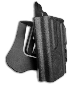 Byrna Technologies Kydex Outside Waistband Paddle Holster Black (Left Hand)