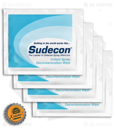 Byrna Technologies Sudecon Irritant Spray/Decontamination Wipe (4 Count)