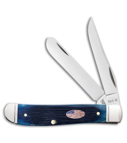 Case Cutlery Mini Trapper Chevrolet Corvette White Synthetic (2.75