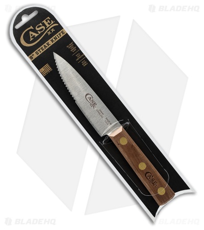 Case Cutlery Fixed Blade Walnut Wood Steak Knife (4.00